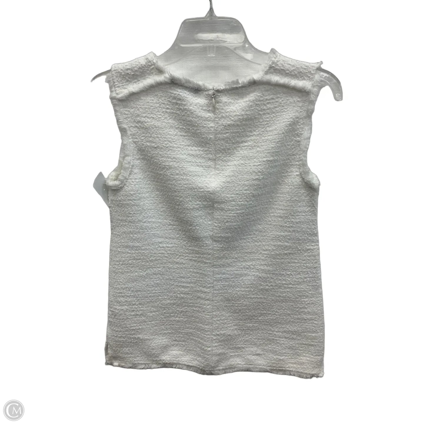 Top Sleeveless By Banana Republic In White, Size: Xs