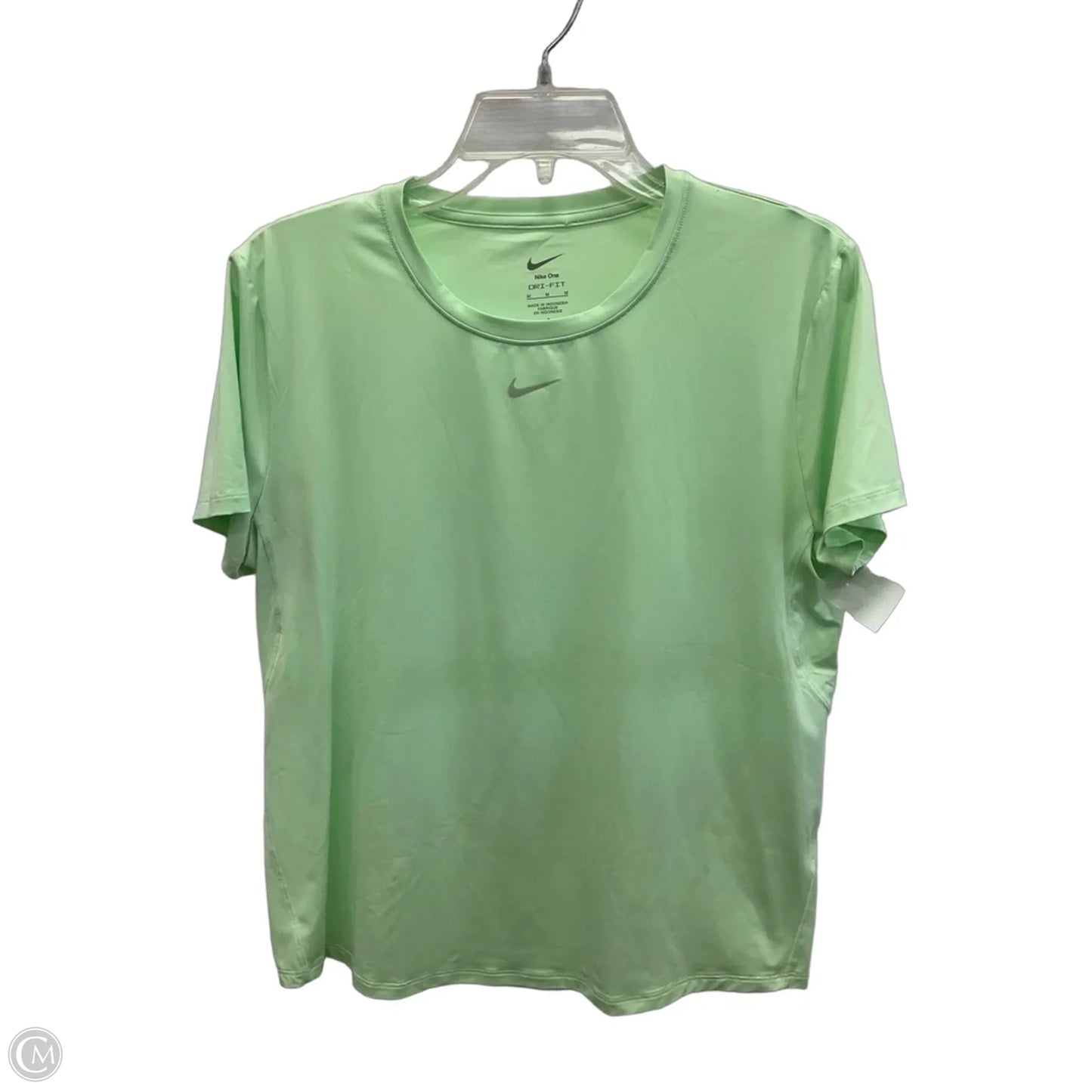 Top Short Sleeve By Nike Apparel In Green, Size: M
