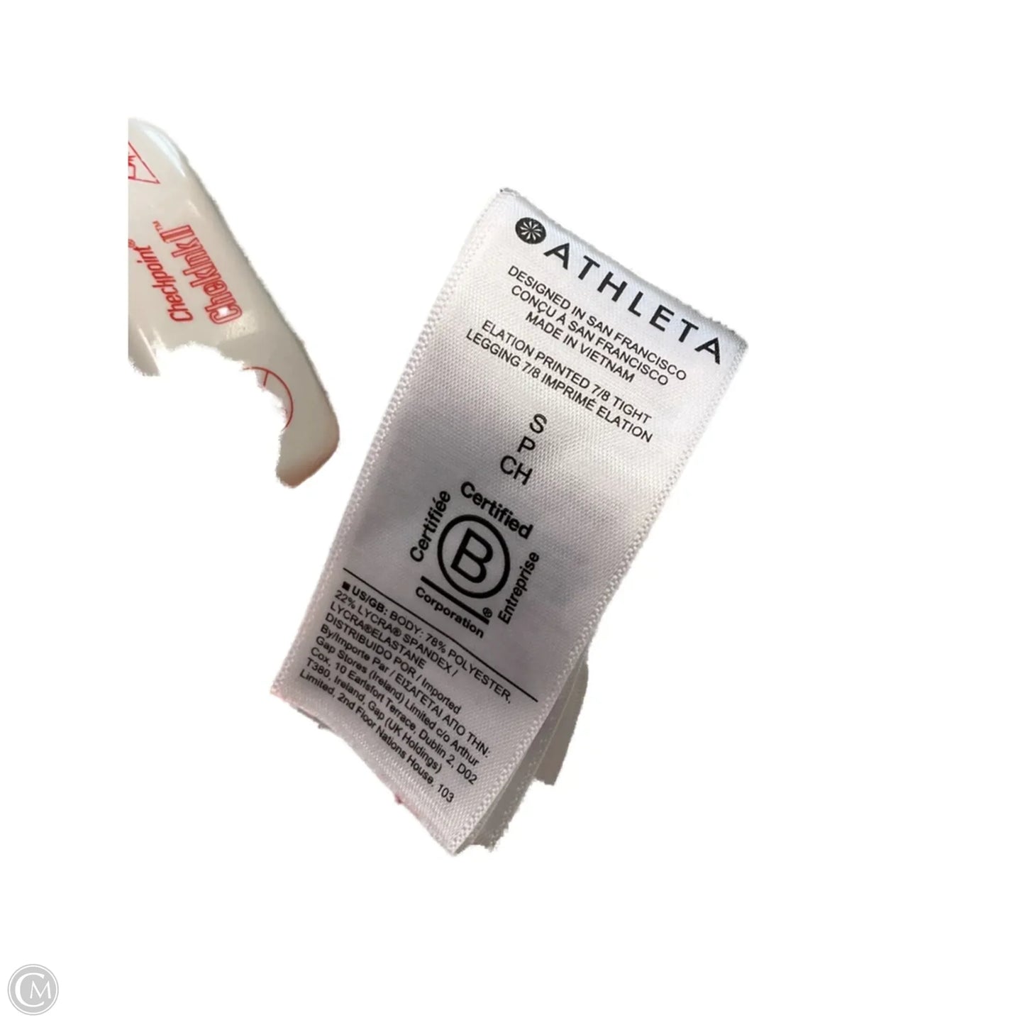 Athletic Leggings By Athleta In Multi-colored, Size: S