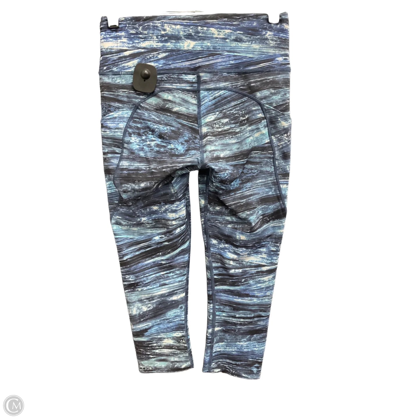 Athletic Leggings Capris By Lululemon In Blue, Size: 6