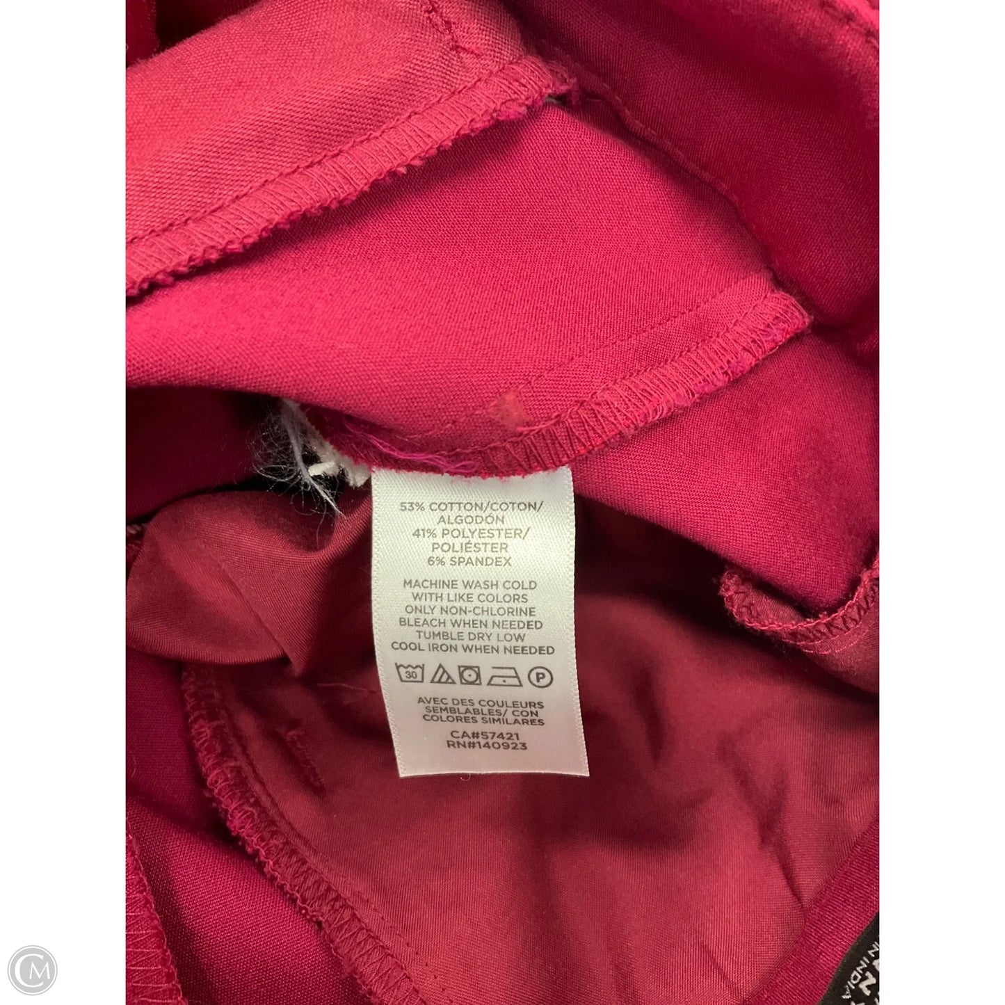 Pants Dress By Loft In Red, Size: 2p