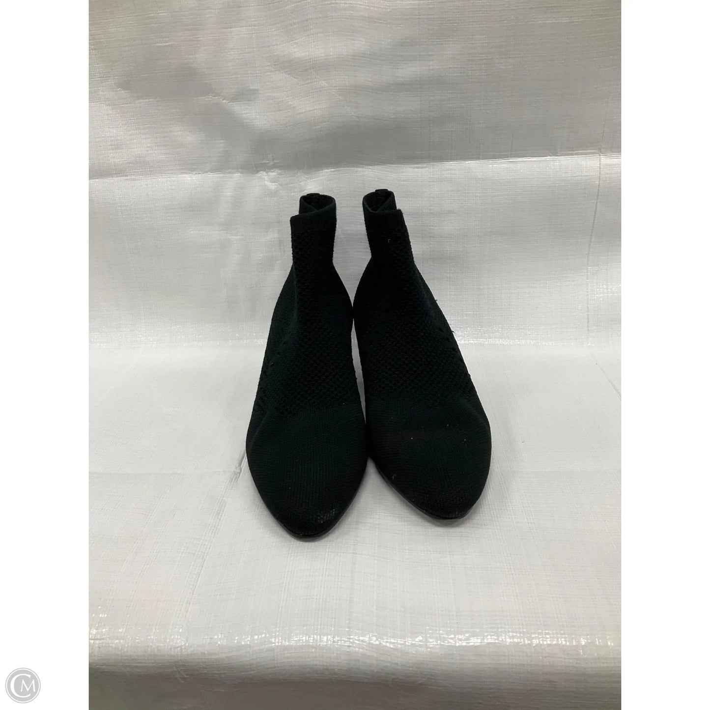 Boots Ankle Flats By Eileen Fisher In Black, Size: 8