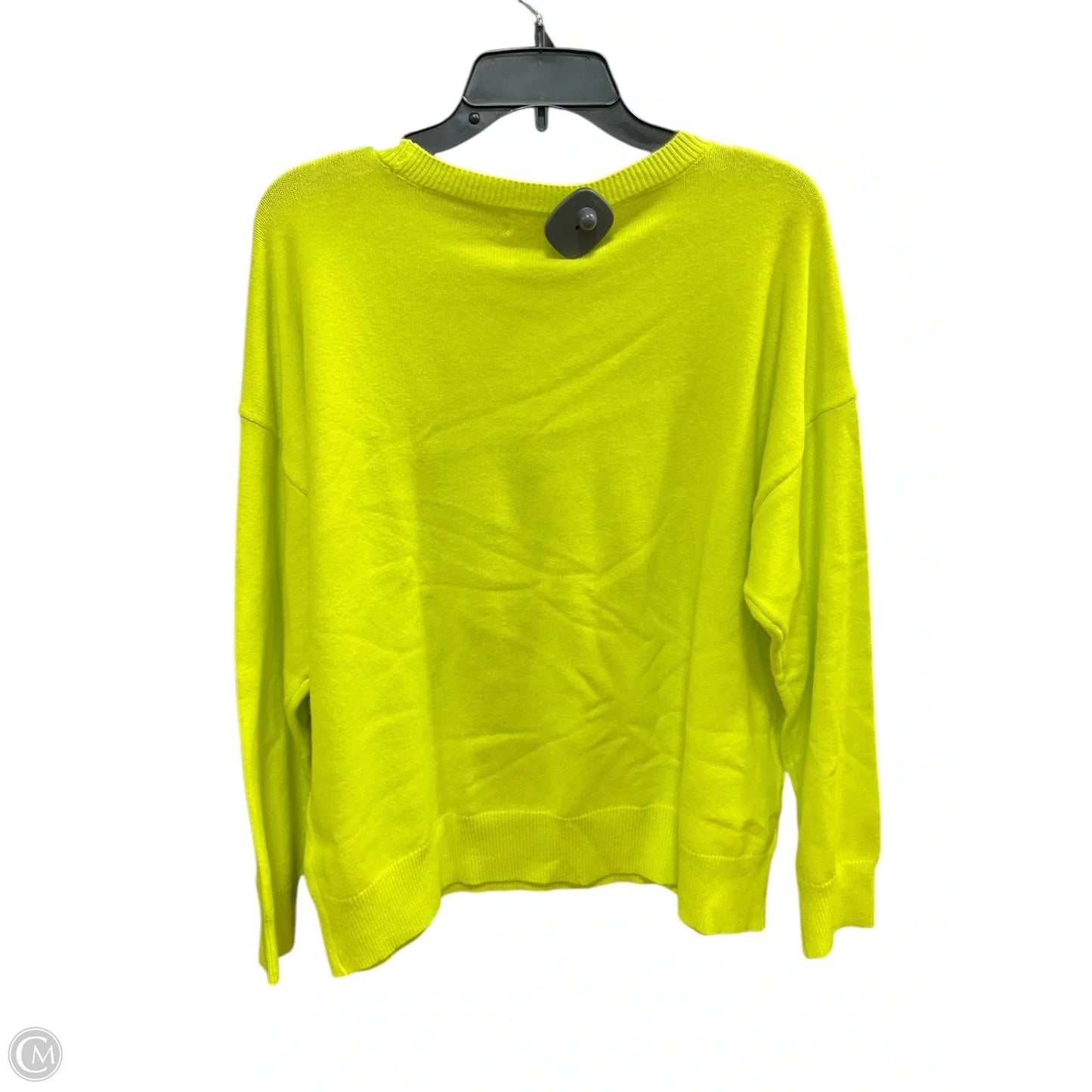 Sweater By Clothes Mentor In Yellow, Size: 1x