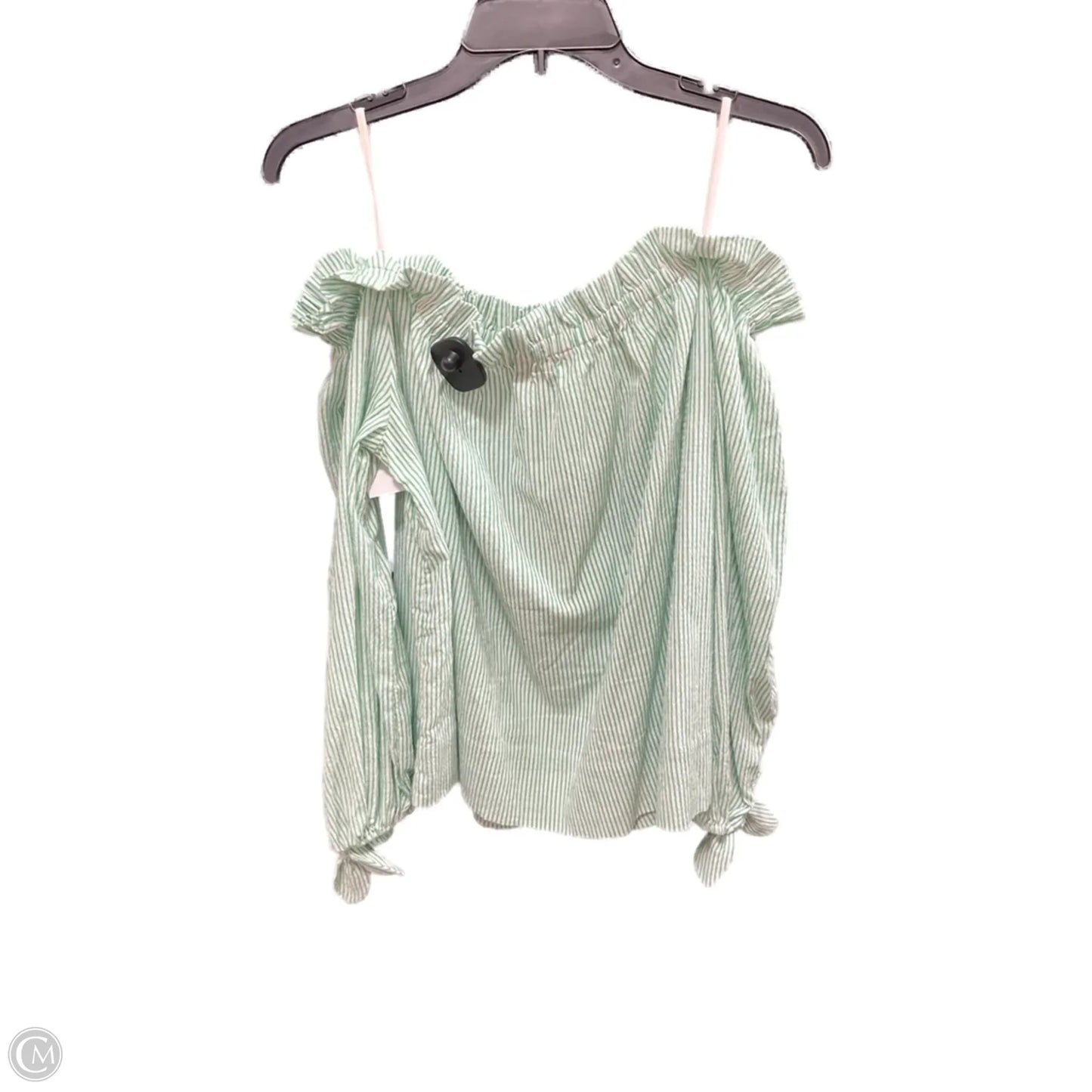 Top 3/4 Sleeve Designer By Lilly Pulitzer In Green, Size: Xl