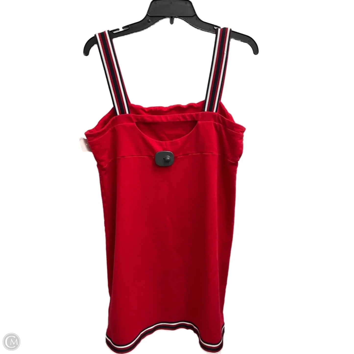 Dress Casual Midi By Tommy Hilfiger In Red, Size: L