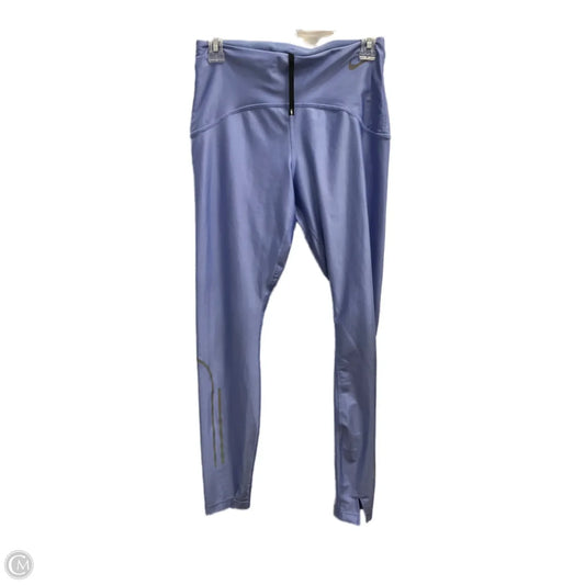 Athletic Leggings By Nike In Blue, Size: M