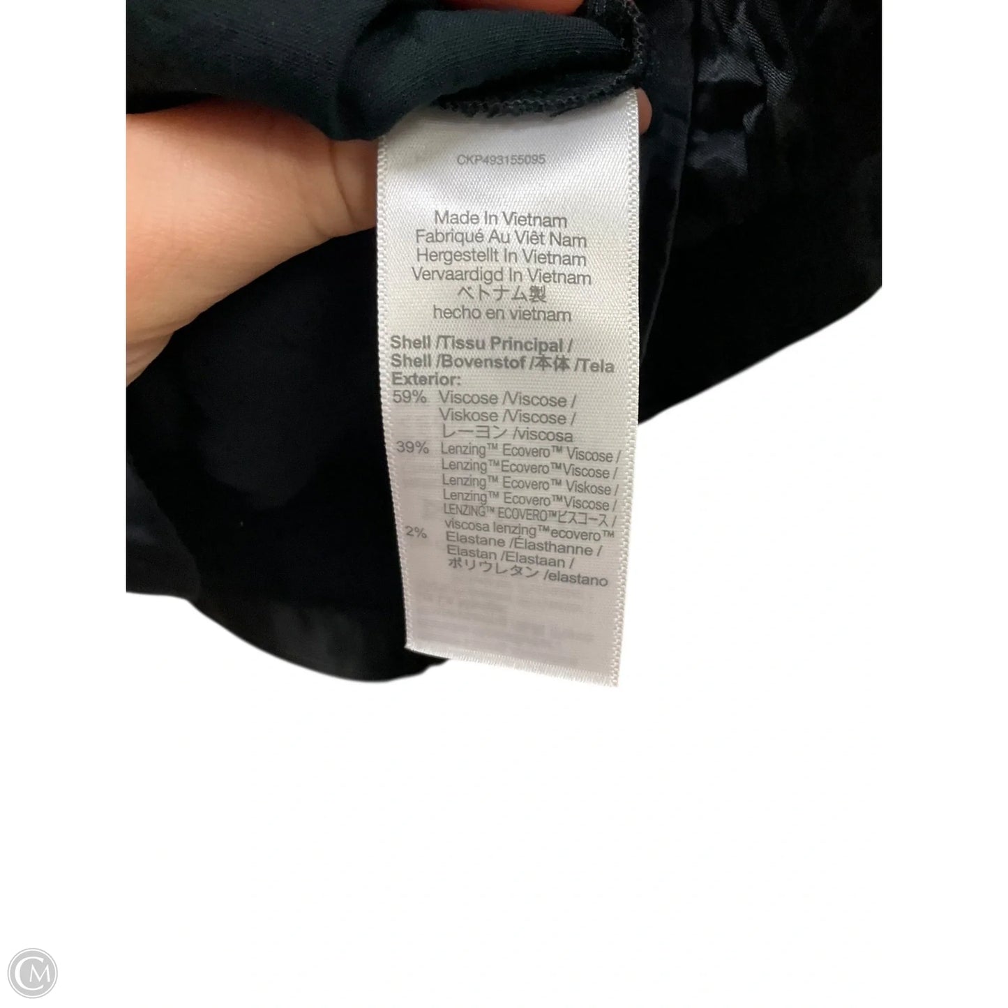 Top Short Sleeve By Madewell In Black, Size: L