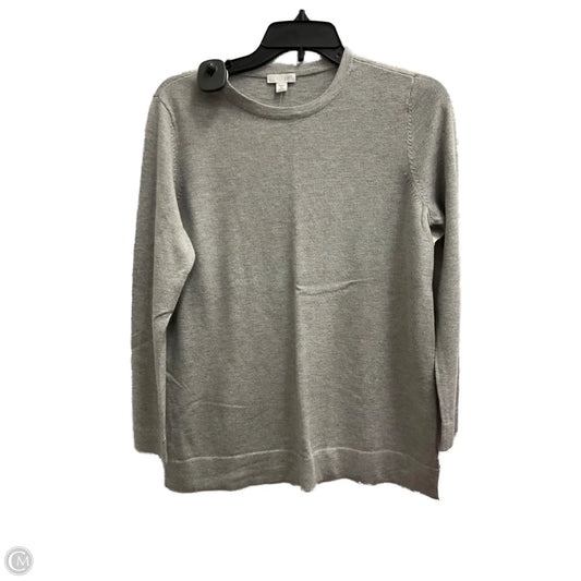 Top Long Sleeve Basic By J. Jill In Grey, Size: Xsp
