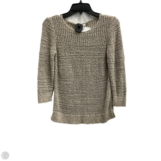Top 3/4 Sleeve By Loft In Beige, Size: Sp