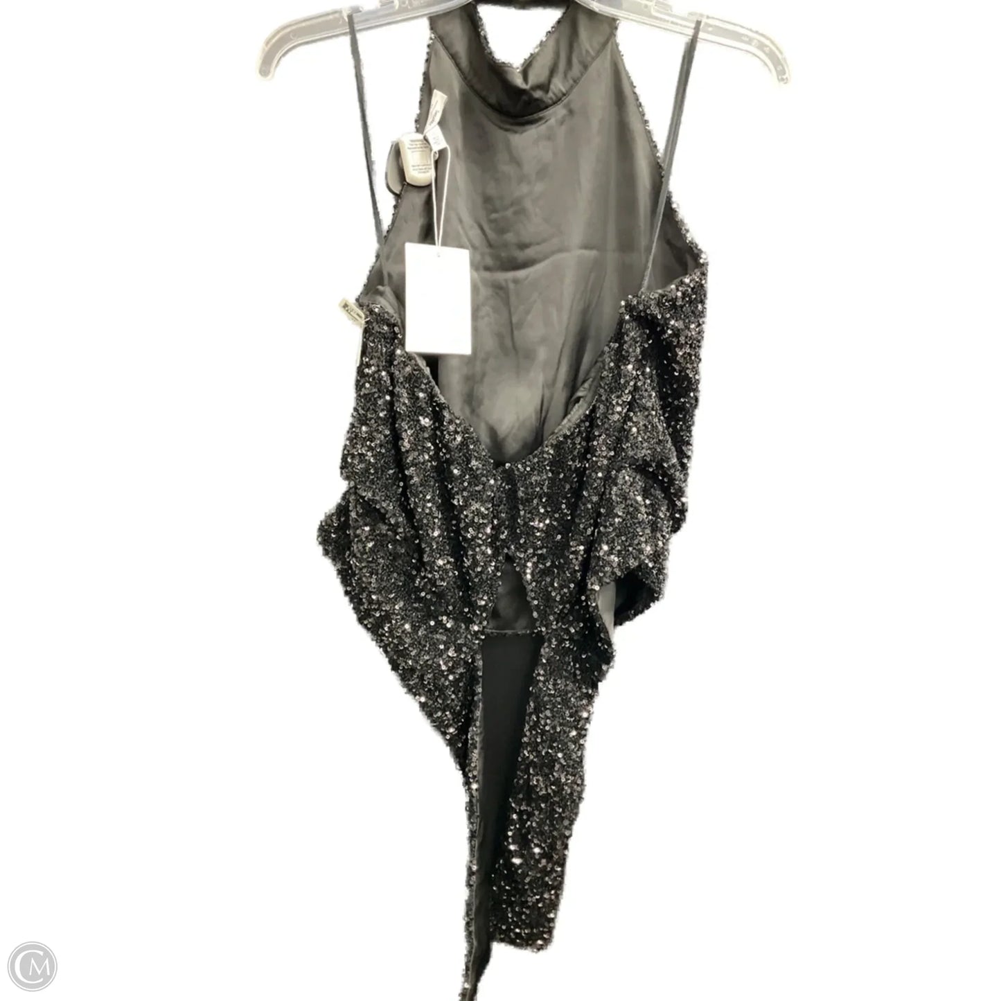 Top Sleeveless By Clothes Mentor In Black, Size: M