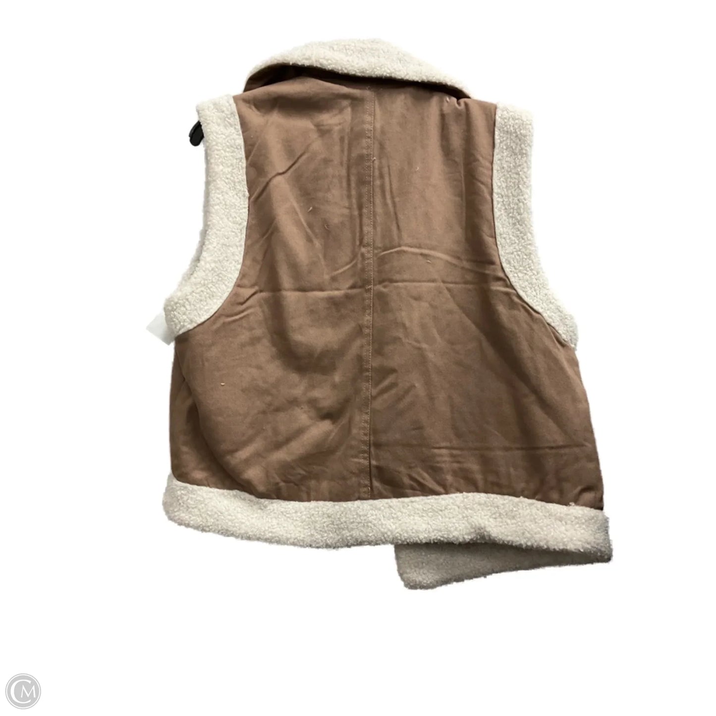 Top Sleeveless By Active Usa In Beige, Size: M