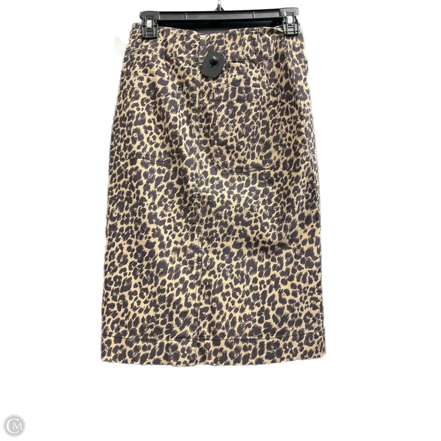 Skirt Midi By Maeve In Animal Print, Size: Xs
