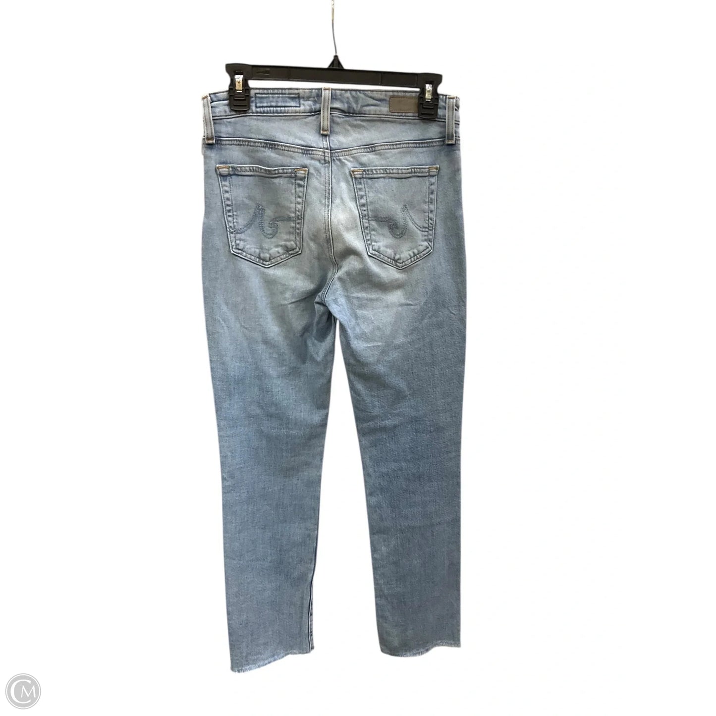Jeans Straight By Ag Jeans In Blue, Size: 2