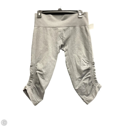 Athletic Leggings Capris By Lululemon In Grey, Size: 8
