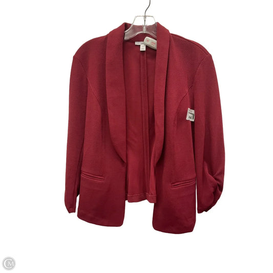 Blazer By Bar Iii In Maroon, Size: S