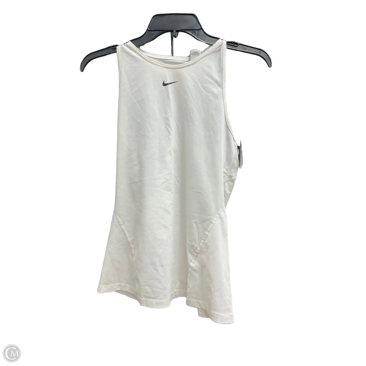 Athletic Tank Top By Nike In White, Size: S