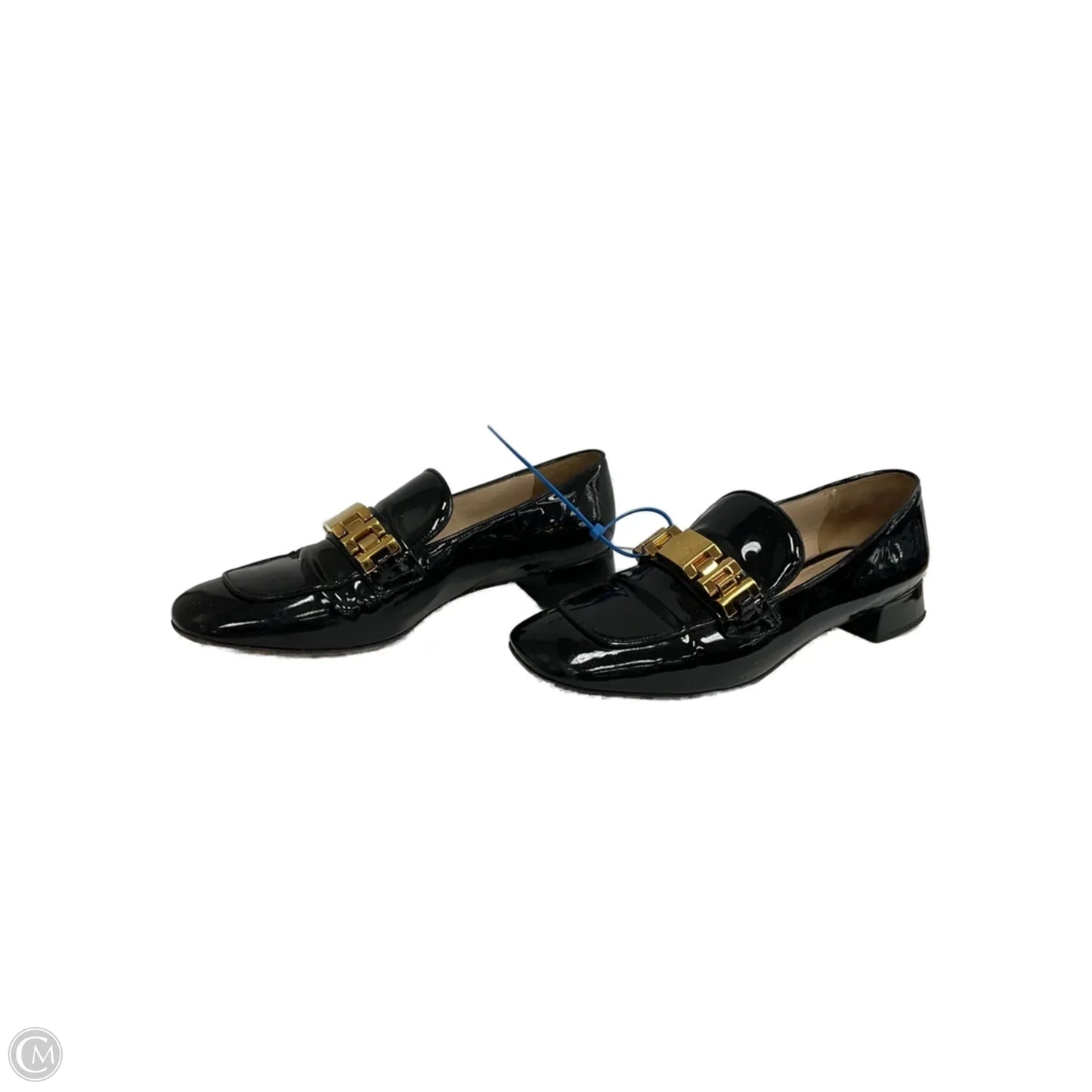Shoes Luxury Designer By Prada In Black, Size: 10