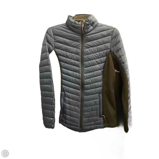Coat Puffer & Quilted By 32 Degrees In Blue & Brown, Size: S