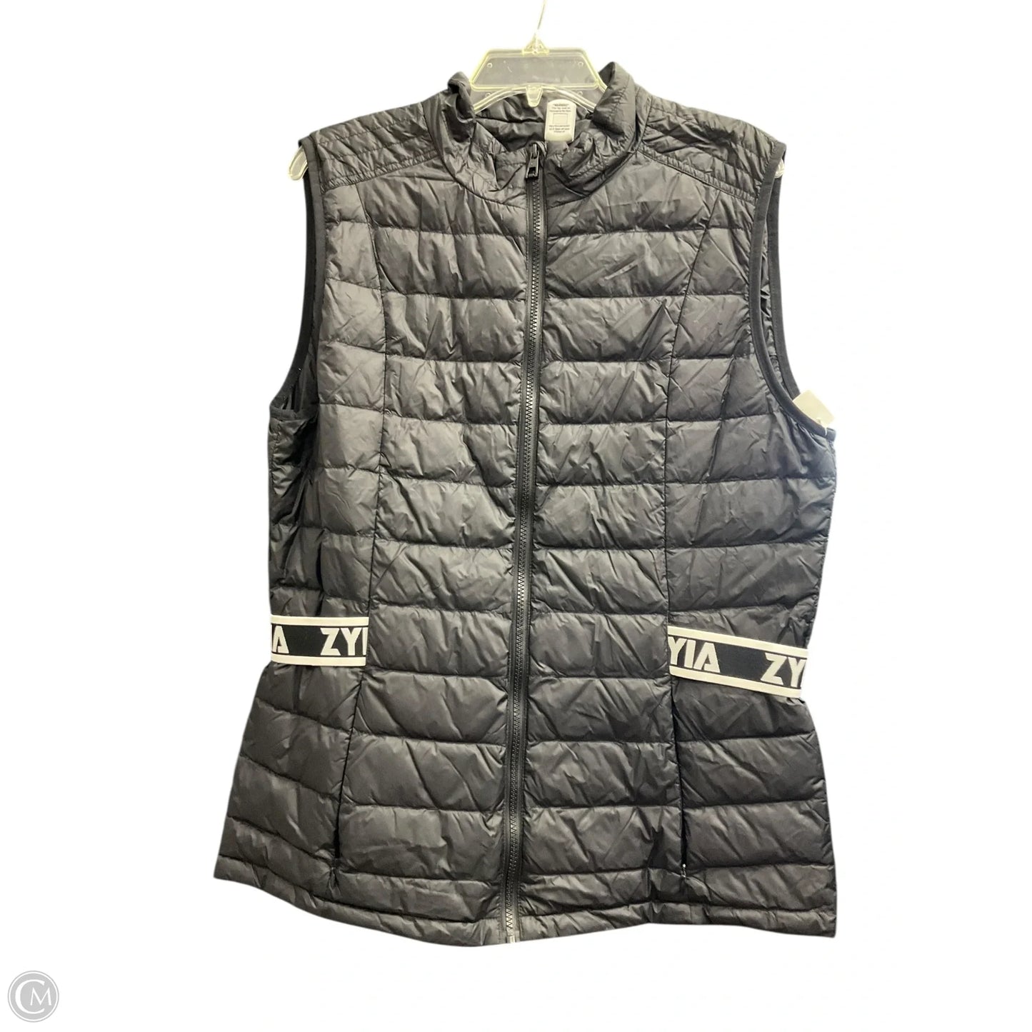 Vest Puffer & Quilted By Zyia In Black, Size: Xxl