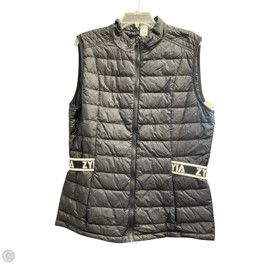 Vest Puffer & Quilted By Zyia In Black, Size: Xxl