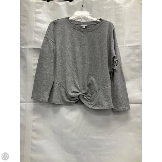 Top 3/4 Sleeve By J. Jill In Grey, Size: M