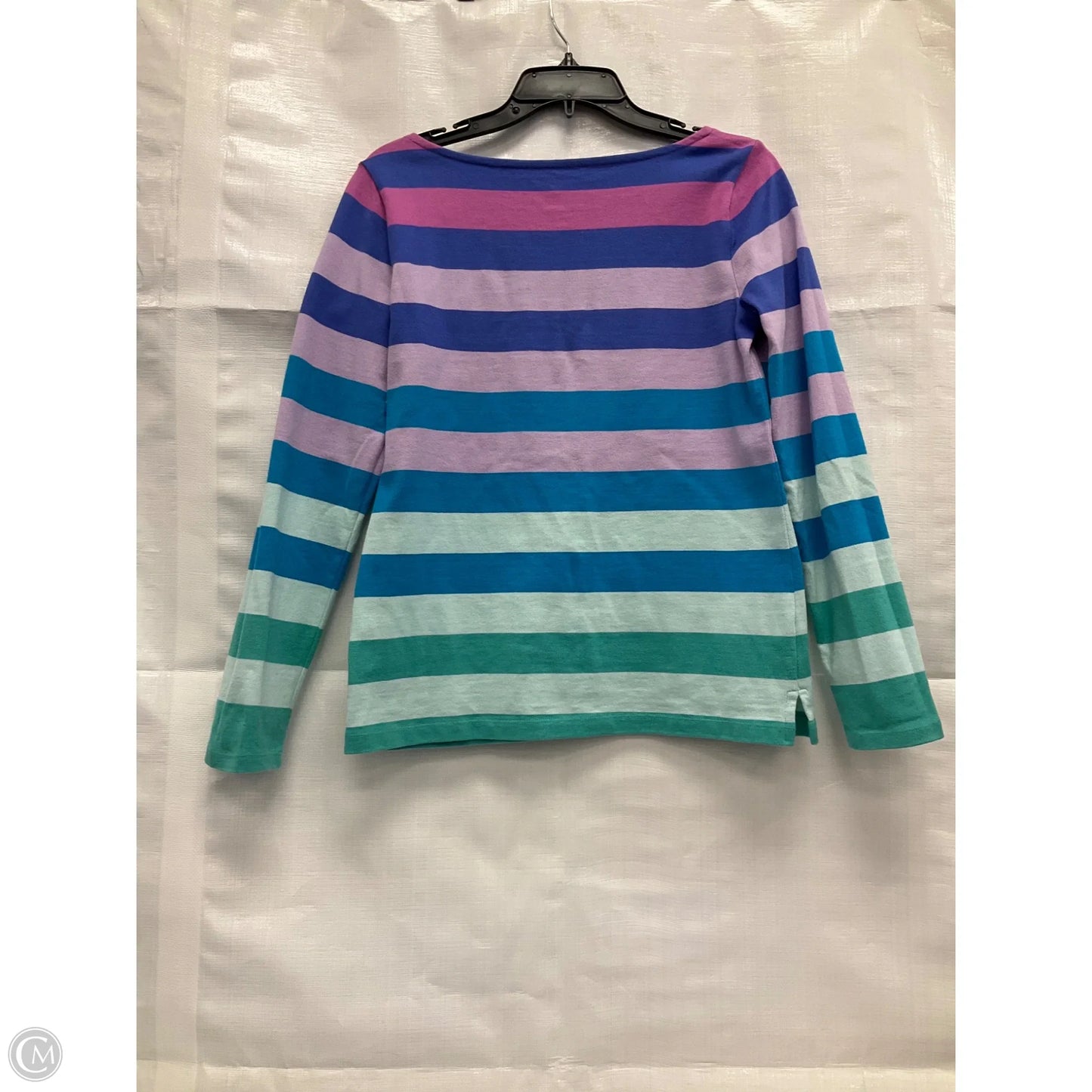 Top Long Sleeve By Talbots In Multi-colored, Size: Xs