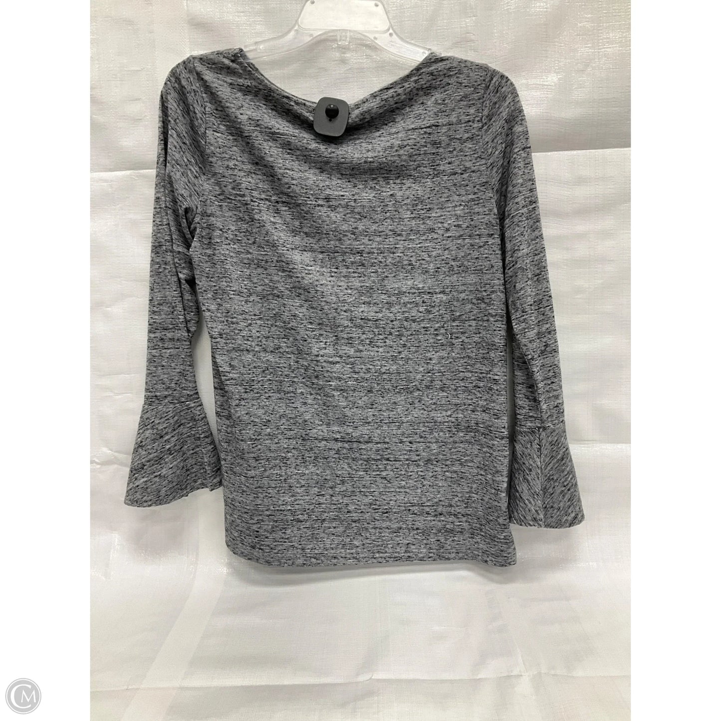 Top Long Sleeve By Loft In Grey, Size: S