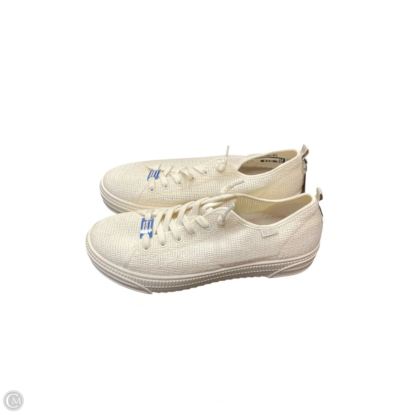 Shoes Sneakers By Bobs In Cream, Size: 9