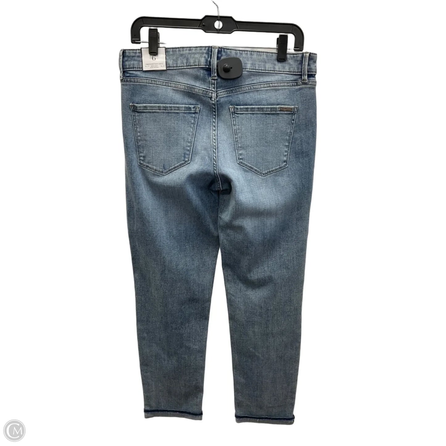 Jeans Straight By White House Black Market In Blue Denim, Size: 6