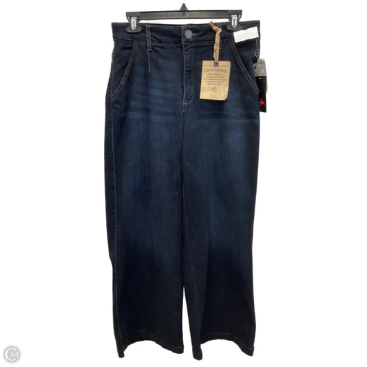 Jeans Wide Leg By Democracy In Blue Denim, Size: 8