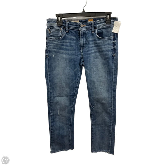 Jeans Skinny By Pilcro In Blue Denim, Size: 4