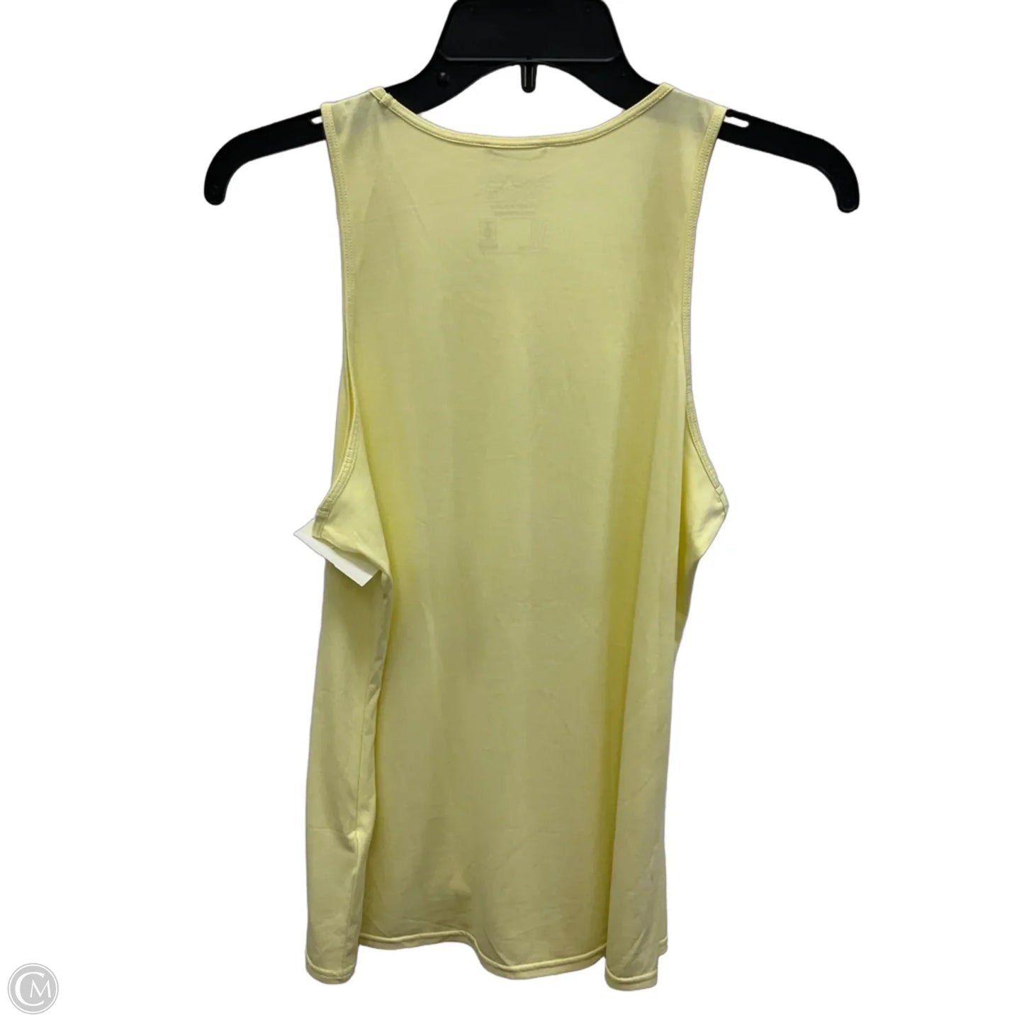 Athletic Tank Top By Patagonia In Yellow, Size: M