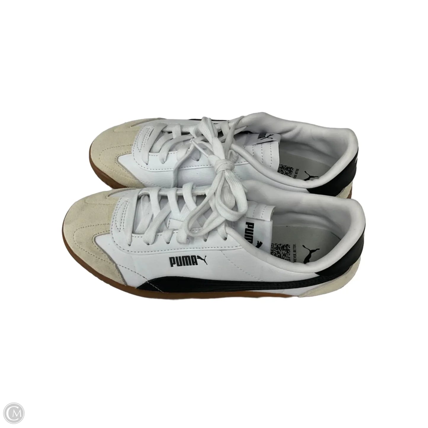 Shoes Sneakers By Puma In Cream, Size: 9.5