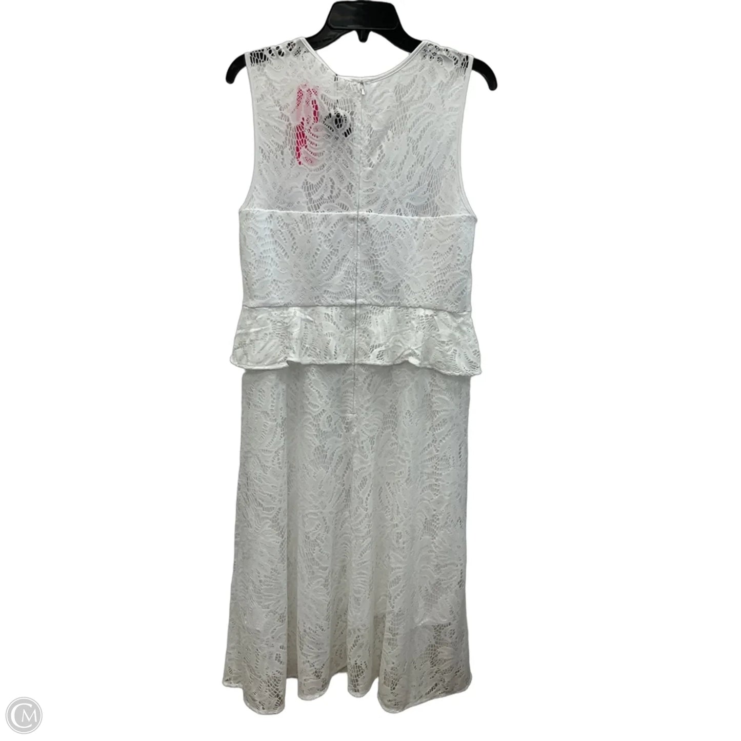 Dress Designer By Lilly Pulitzer In White, Size: L