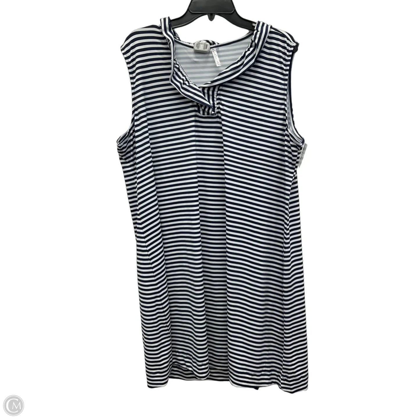 Dress Casual Short By Lulu B In Striped Pattern, Size: 1x