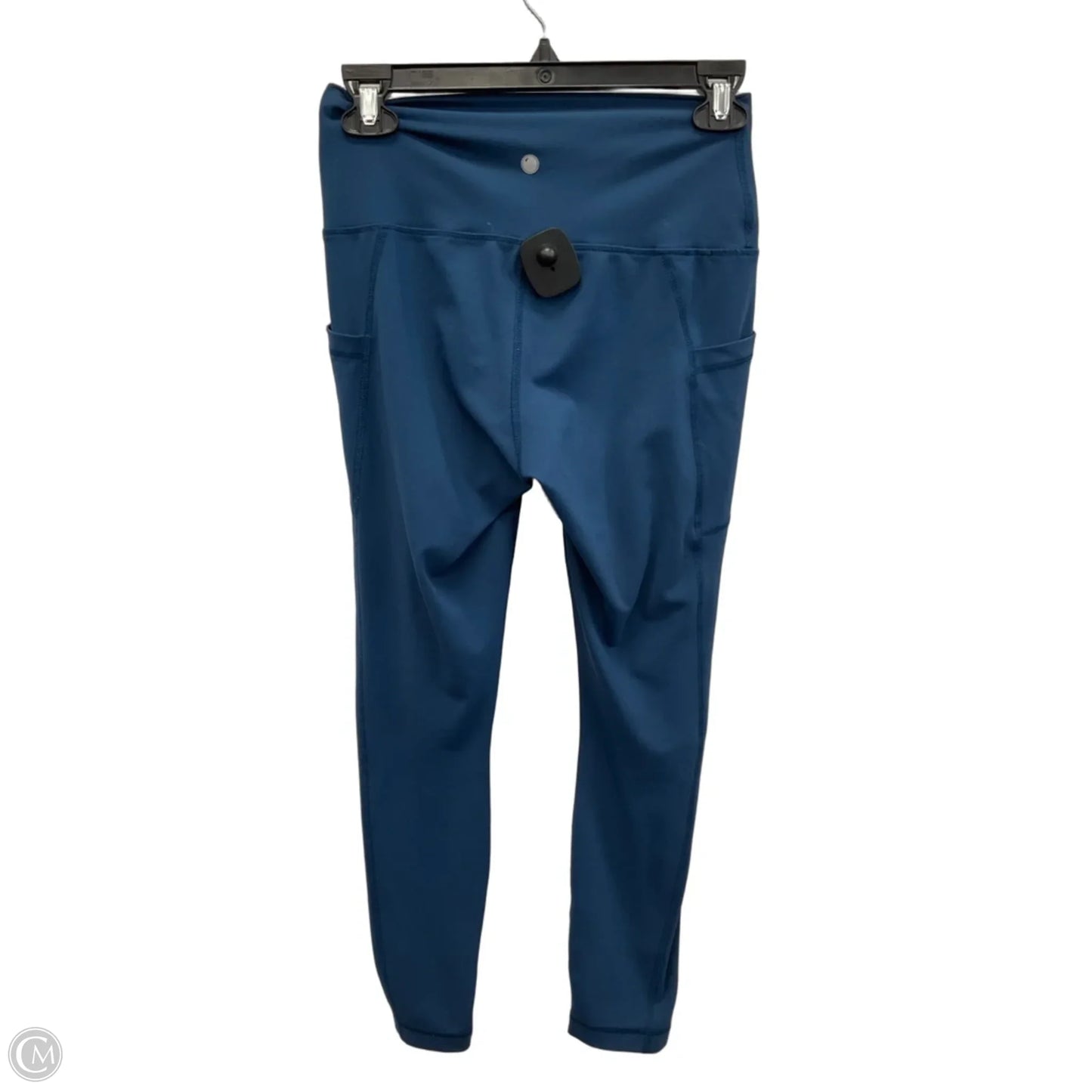 Athletic Leggings By Yogalicious In Blue, Size: M