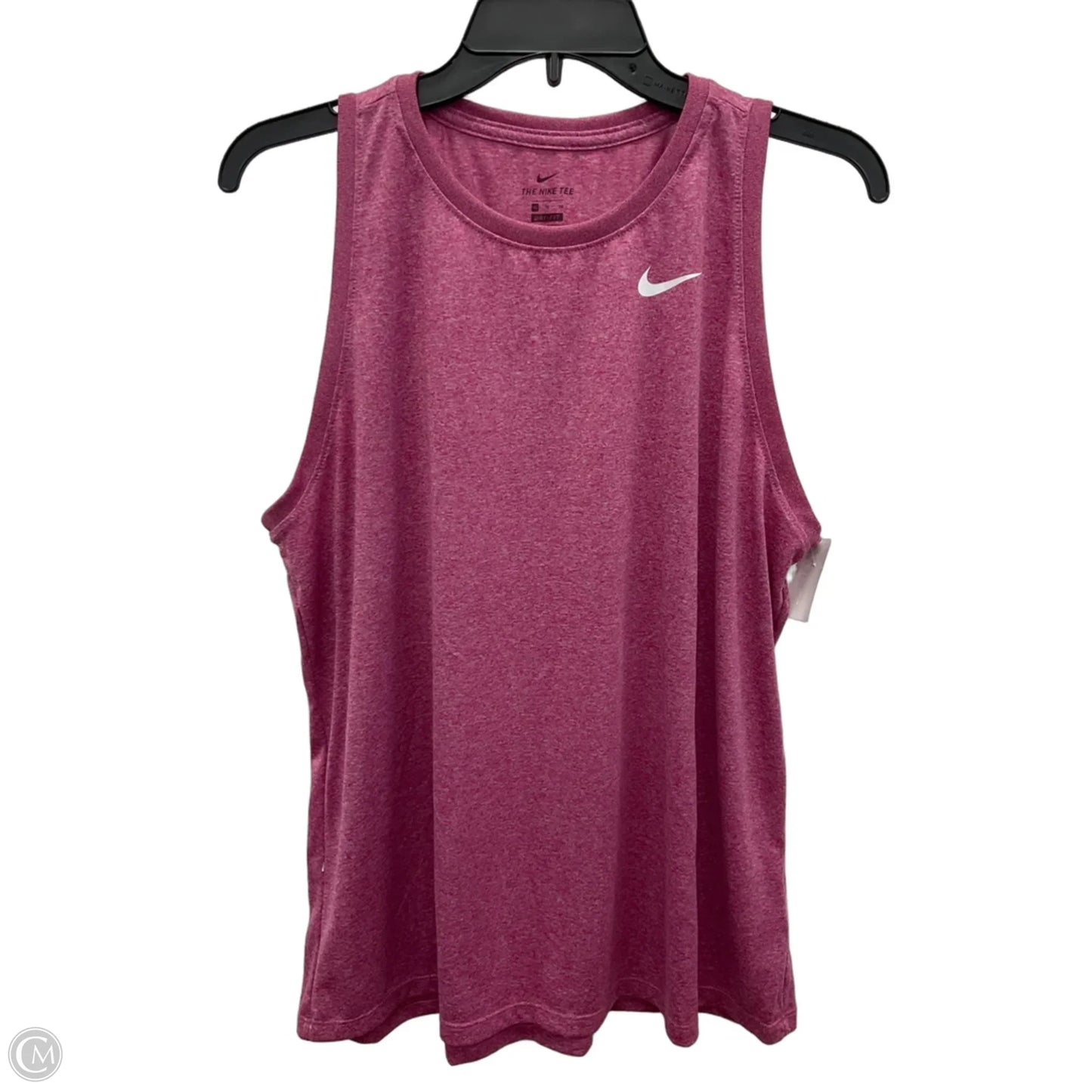Athletic Tank Top By Nike Apparel In Pink, Size: Xl