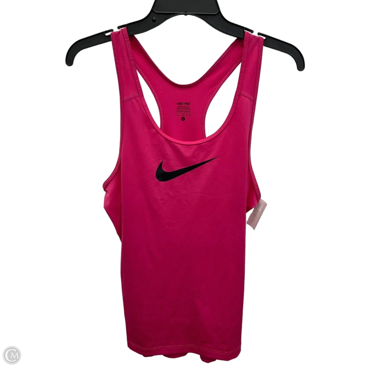 Athletic Tank Top By Nike Apparel In Pink, Size: L