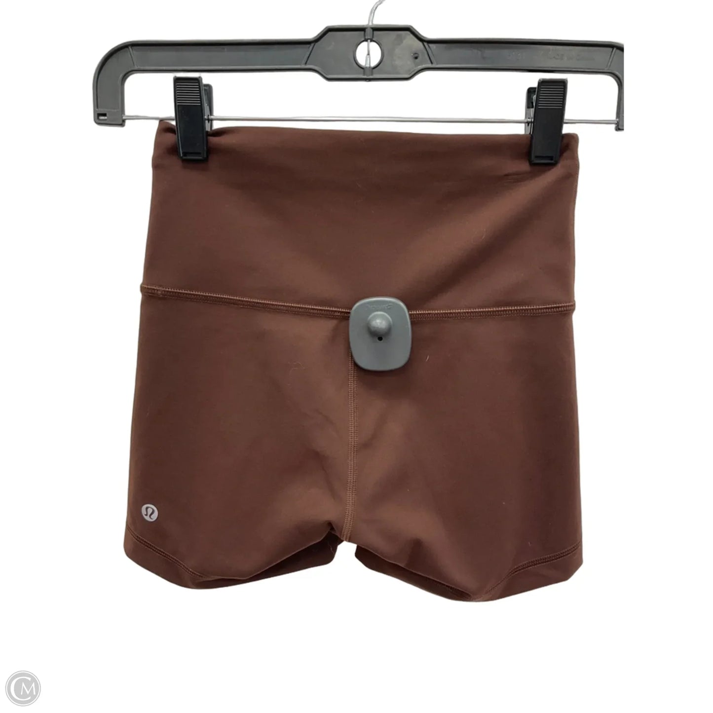 Athletic Shorts By Lululemon In Brown, Size: 4