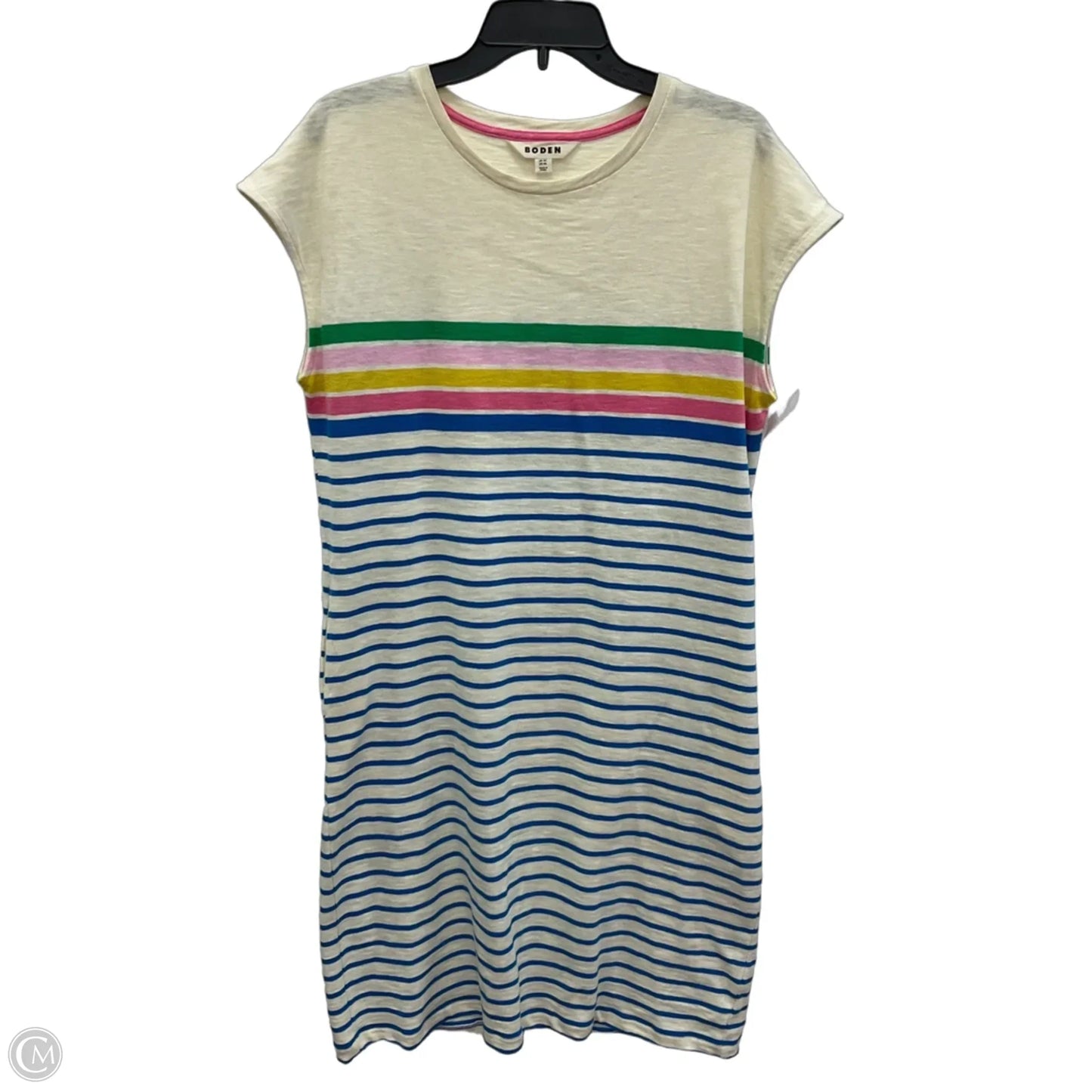 Dress Casual Maxi By Boden In Striped Pattern, Size: L
