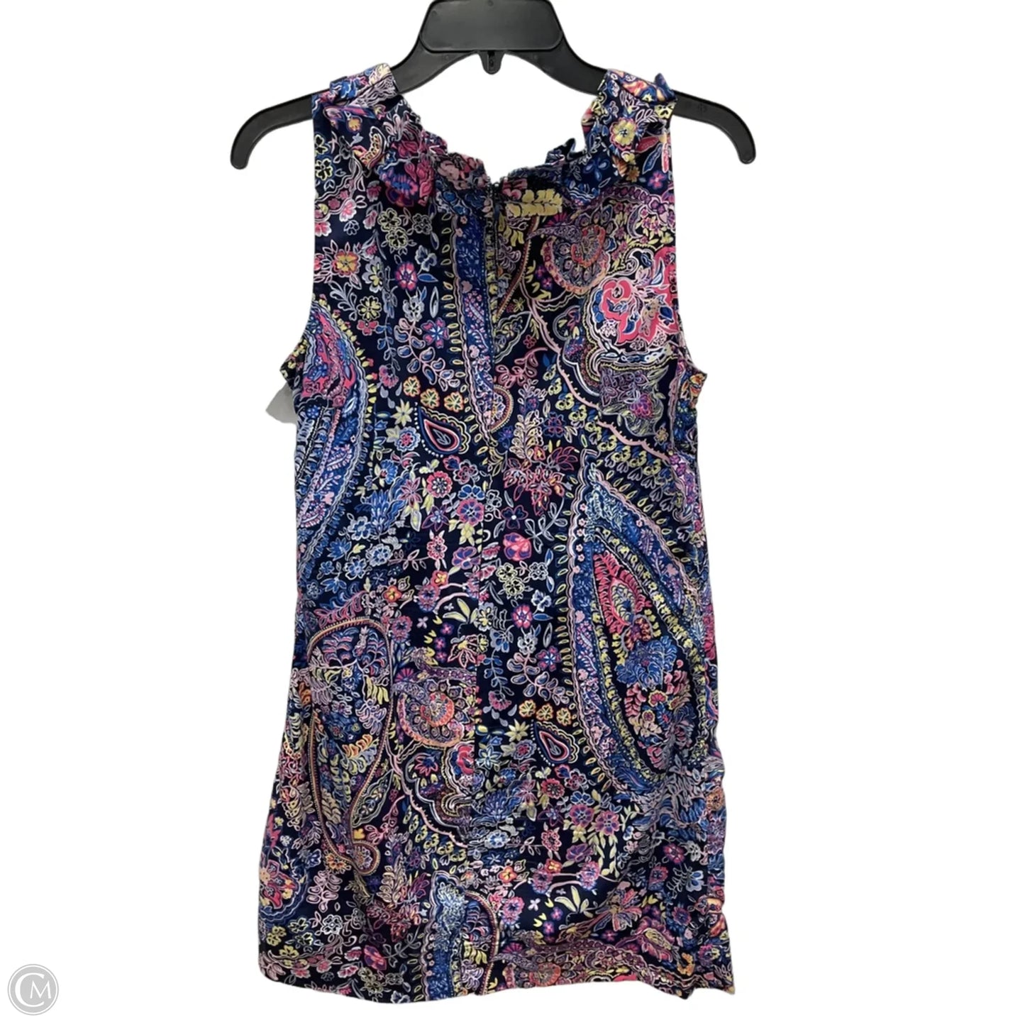 Dress Casual Midi By Talbots In Paisley Print, Size: 10p