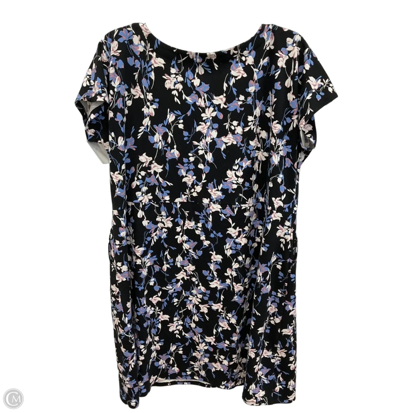 Dress Casual Midi By J. Jill In Floral Print, Size: Lp