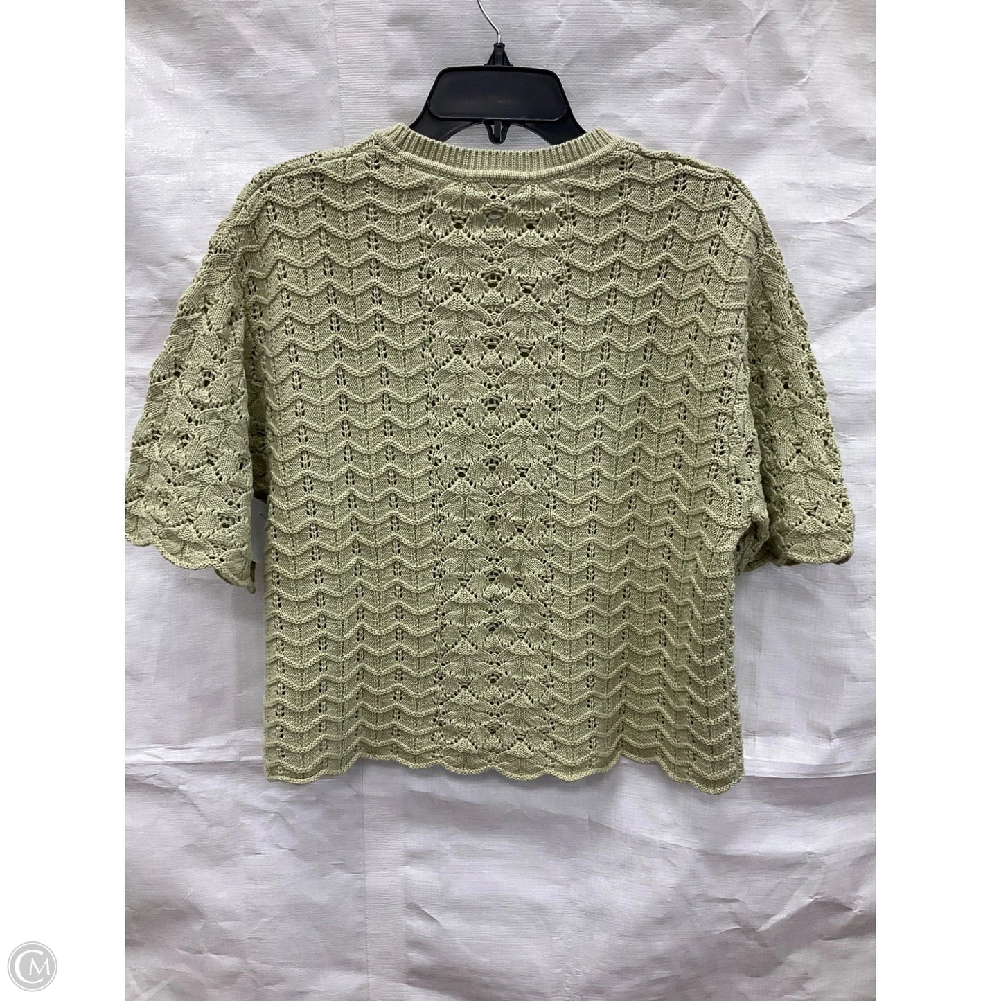 Top Short Sleeve By Cmc In Green, Size: S