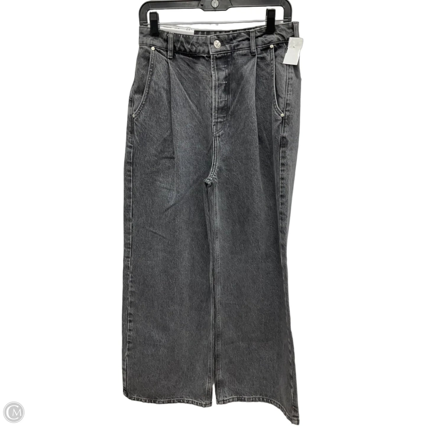 Jeans Wide Leg By Cma In Grey Denim, Size: 4