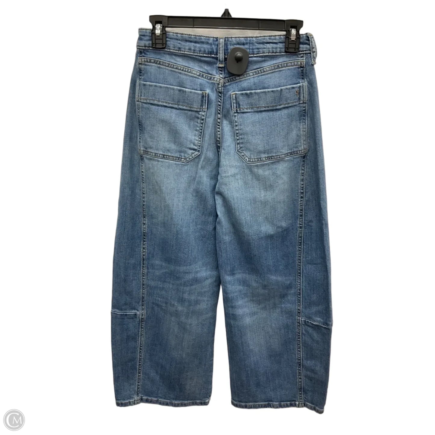 Jeans Cropped By Pilcro In Blue Denim, Size: 2