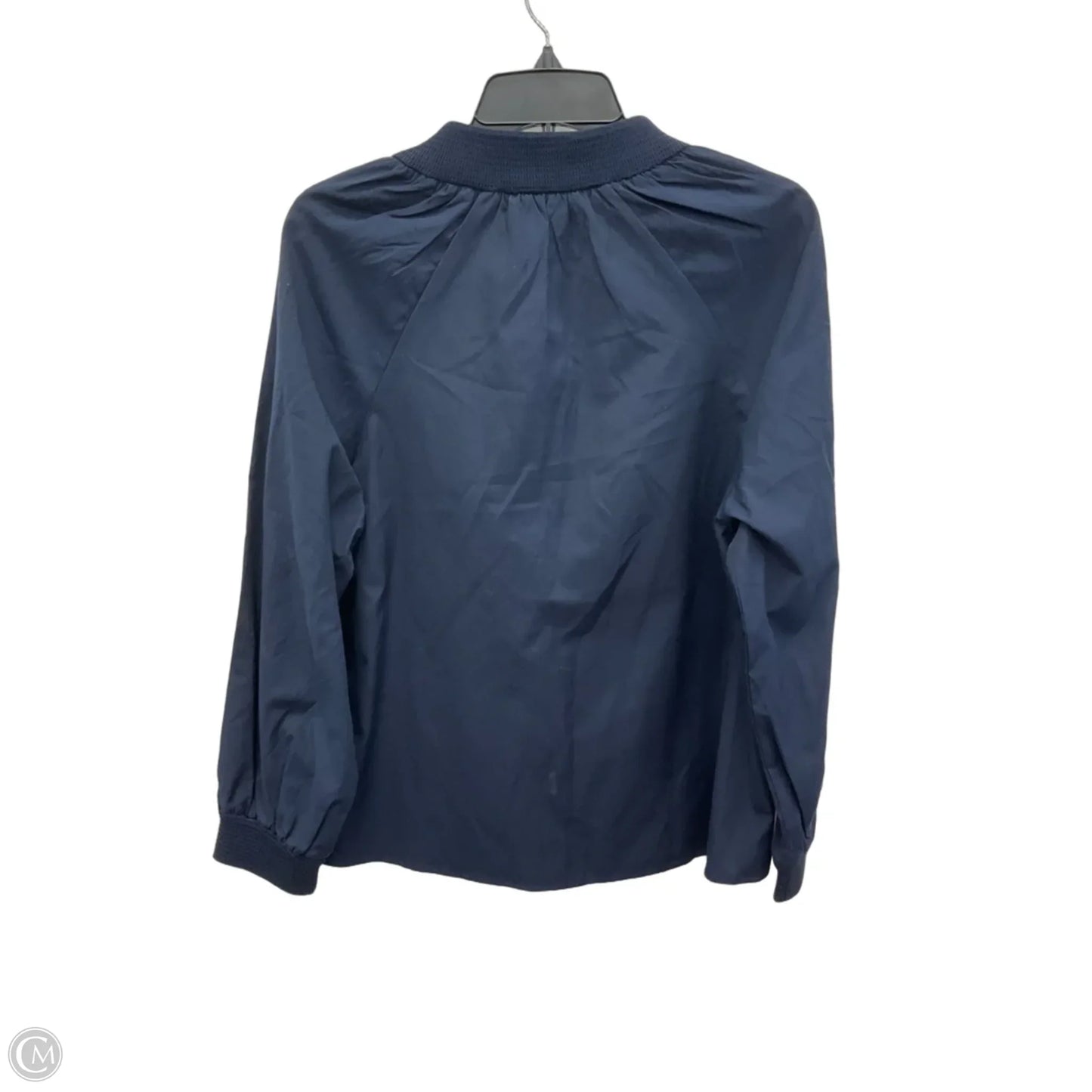 Top Long Sleeve By Cma In Navy, Size: M