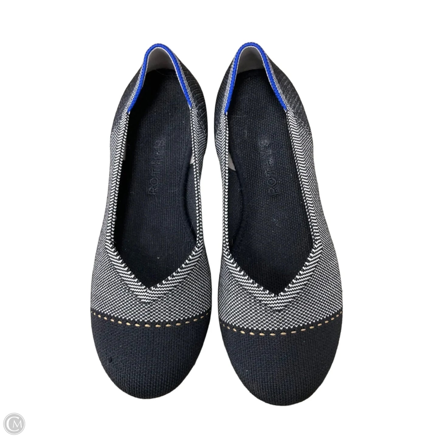 Shoes Flats By Rothys In Grey, Size: 7.5