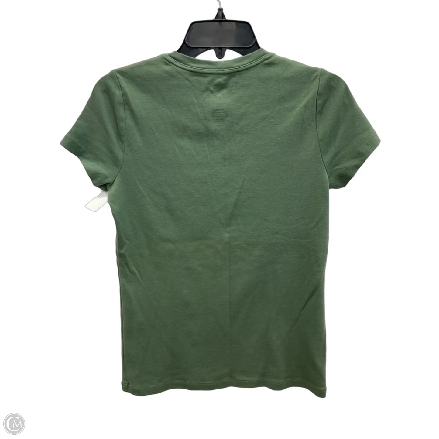 Top Short Sleeve Basic By St Johns Bay In Green, Size: S