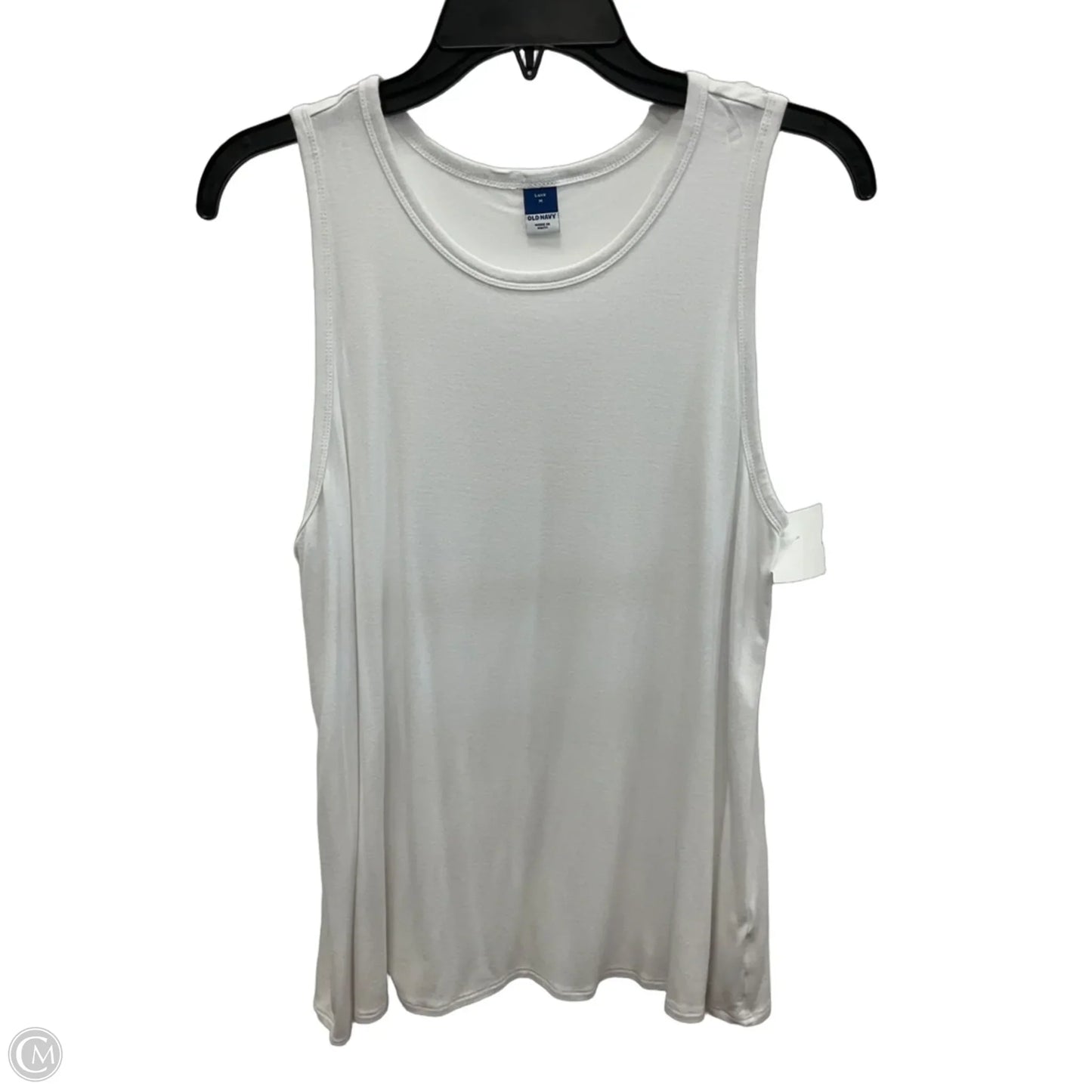 Tank Top By Old Navy In White, Size: M