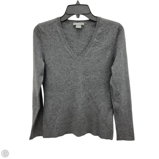 Sweater Cashmere By Ann Taylor In Grey, Size: S